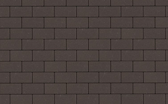 Тротуарная плитка Steingot Моноцвет, Прямоугольник, темно-коричневый, 200*100*80 мм