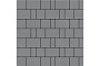 Плитка тротуарная SteinRus Bergamo А.6.Псм.4 гладкая, серый, толщина 40 мм