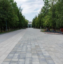 Плитка тротуарная Прямоугольник Б.5.П.8 стандарт гладкий желтый, 600*300*80 мм
