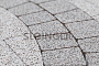 Плитка тротуарная Steingot Премиум, Классика Арко, дробеструйная обработка, Fumo Bello, толщина 60 мм