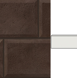 Облицовочный камень Leonardo Stone угловой элемент Рим 390/120*250*30 мм 910