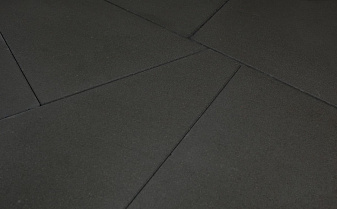 Плитка тротуарная Оригами 4Фсм.8 гладкий черный