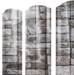 Штакетник Круглый фигурный Print Elite Fine Stone