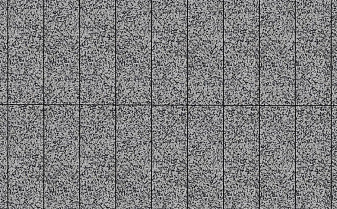 Плитка тротуарная Прямоугольник (Ла-Линия) В.11.П.10 Гранит+ серый с черным 400*100*100 мм