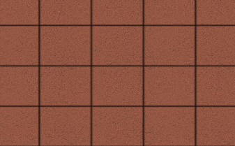 Плитка тротуарная Квадрат (ЛА-Линия) Б.2.К.6 гладкий красный 200*200*60 мм