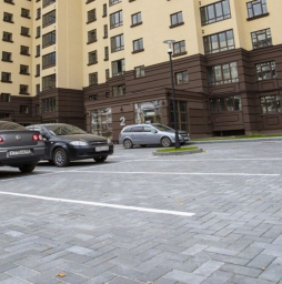 Плитка тротуарная Паркет Б.4.П.6 гранит серый 180*60*60 мм