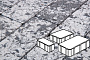 Плитка тротуарная Готика Granite FINERRO, Новый Город, Диорит 260/160/100*160*80 мм