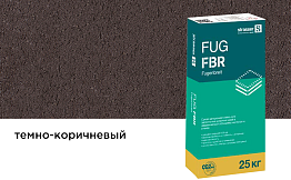 Сухая затирочная смесь strasser FUG FBR для широких швов темно-коричневый, 25 кг