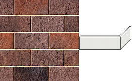 Облицовочный камень White Hills Ленстер угловой элемент цвет 532-45