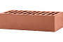 Кирпич облицовочный ЛСР темно-красный гладкий, утолщенные стенки, М175, 250*120*65 мм