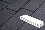Плитка тротуарная Готика Profi, Плита, суперчерный, частичный прокрас, с/ц, 500*125*100 мм