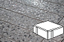 Плитка тротуарная Готика, City Granite FINO, Квадрат, Галенит, 100*100*60 мм