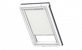 Затемняющая штора VELUX Сиеста DKL 1025S, для окна 1140*1180 мм, белый