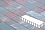 Плитка тротуарная Готика Natur, Плита, Сатурн, 500*125*100 мм