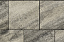Плитка тротуарная Квадрум Б.6.К.6 Листопад гранит Антрацит 400*400*60 мм
