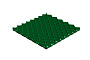 Решетка газонная Gidrolica Eco Pro РГ-60.60.4 кл. С250 пластиковая зеленая, 600*600*40 мм