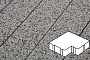 Плитка тротуарная Готика, City Granite FINERRO, Калипсо, Цветок Урала, 200*200*60 мм
