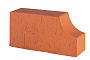 Печной кирпич радиусный полнотелый Lode Janka F13 гладкий, 250*120*65 мм