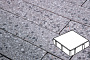 Плитка тротуарная Готика, City Granite FINERRO, Квадрат, Галенит, 150*150*60 мм
