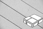 Плитка тротуарная Готика Profi, Старый Город, светло-серый, частичный прокрас, с/ц, толщина 60 мм, комплект 3 шт