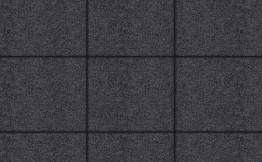 Плитка тротуарная Квадрат (ЛА-Линия) Б.1.К.6 Стоунмикс черный 300*300*60 мм