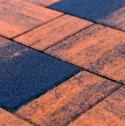 Плитка тротуарная BRAER Старый город Ландхаус Color Mix Техас, толщина 80 мм