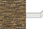 Угловой искусственный камень для навесных вентилируемых фасадов White Hills Каскад Рейндж F235-45