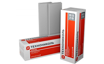 Экструдированный пенополистирол Технониколь XPS Carbon Solid 500 элемент А  L-кромка, 7 шт/уп, 2380*580*60 мм
