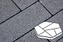 Плита тротуарная Готика Granite FERRO, полигональ, Исетский, 893*780*80 мм