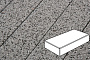 Плитка тротуарная Готика, City Granite FINERRO, Картано, Цветок Урала, 300*150*80 мм