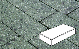 Плитка тротуарная Готика Granite FINO, картано, Порфир 300*150*80 мм