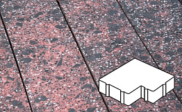 Плитка тротуарная Готика, Granite FINO, Калипсо, Дымовский, 200*200*60 мм