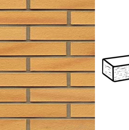 Кирпич клинкерный Muhr 02 Gelb Bunt рустик, 240*90*40 мм по выгодной ценеКирпич клинкерный Muhr 02 Gelb Bunt рустик, 240*90*40 мм