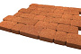 Плитка тротуарная SteinRus Инсбрук Альт А.1.Фсм.4, Native, оранжевый, толщина 40 мм