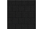 Плитка тротуарная SteinRus Валенсия Б.3.К.8, Native, черный, 300*300*80 мм