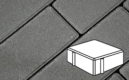 Плита тротуарная Готика Profi квадрат Б.1.К.6, серый, 100*100*60 мм