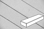 Плитка тротуарная Готика Prof, Паркет, светло-серый, частичный прокрас, с/ц, 300*100*80 мм