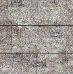 Плитка тротуарная SteinRus Парк Плейс Б.3.П.8, Old-age, ColorMix Берилл, 600*300*80 мм