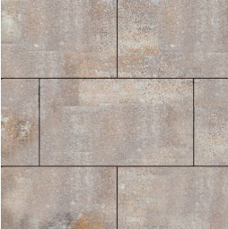 Плитка тротуарная SteinRus, Парк Плейс Б.3.П.6, гладкая, ColorMix Берилл, 600*300*60 мм