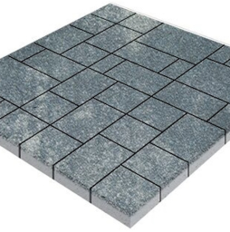 Плитка тротуарная SteinRus, Инсбрук Альпен Б.7.Псм.6, Native, ColorMix Актау, толщина 60 мм