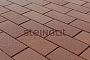 Плитка тротуарная Steingot Моноцвет, Прямоугольник, фаска 1,5*1,5, коричневый, 200*100*60 мм