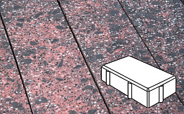 Плитка тротуарная Готика, City Granite FINO, Брусчатка В.2.П.8, Дымовский, 200*100*80 мм