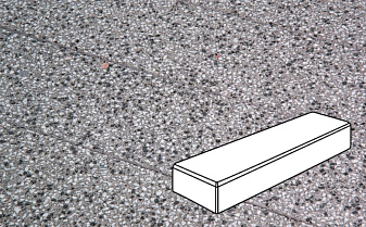 Плитка тротуарная Готика, Granite FINERRO, Паркет, Белла Уайт, 300*100*60 мм