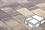 Плитка тротуарная Готика Natur, Старый Город, Танго, комплект 3 шт, толщина 80 мм