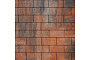 Плитка тротуарная SteinRus Прямоугольник Лайн В.6.П.8, гладкая, ColorMix Рей, 200*100*80 мм