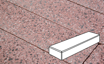 Плитка тротуарная Готика, City Granite FINO, Паркет, Ладожский, 300*100*60 мм