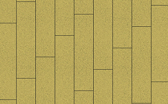 Плитка тротуарная Прямоугольник (Ла-Линия) В.11.П.10 гладкий желтый 400*100*100 мм