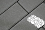 Плитка тротуарная Готика Profi, Газонная решетка, серый, полный прокрас, с/ц, 450*225*80 мм