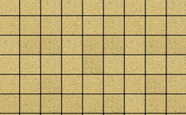 Плитка тротуарная Квадрат (ЛА-Линия) А.3.К.4 гранит желтый 100*100*40 мм