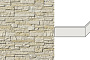 Угловой искусственный камень для навесных вентилируемых фасадов White Hills Каскад Рейндж F230-15